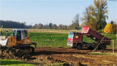 Izgradnja protipoplavnega nasipa na desnem bregu Murice – Ščavnice 17